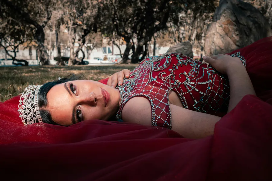 Retrato de la festejada